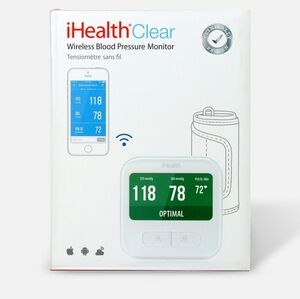 iHealth Clear Wireless Blood Pressure Monitor New In Box Sealed